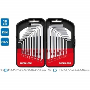 Set 18 chei imbus Super Ego 1,5-50 mm - Img 3