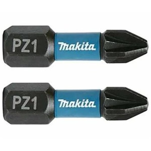 Set 2 biti Makita Impact Black Hex 1/4" 25mm PZ1