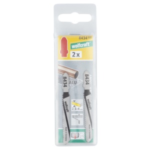 Set 2 panze pentru fierastrau pendular Wolfcraft 8434000, prindere in T, pentru metal, adancime taiere 2,5 - 4 mm - Img 2