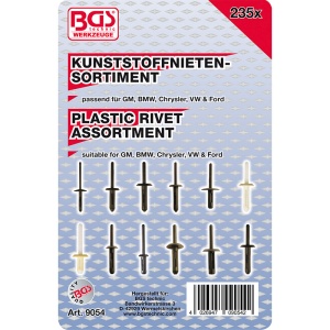 Set 235 clipsuri BGS pentru tapiterie pentru GM, BMW, Chrysler, VW, Ford - Img 2