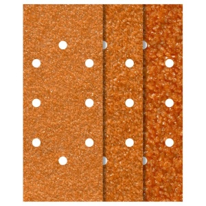 Set 25 foi abrazive Wolfcraft 1969100, pentru lemn si metale, Gr. A40, A80, A120, 93x230 mm