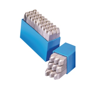 Set 27 poansoane litere mari HEIDENPETER 10 mm RP