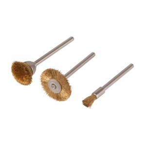Set 3 Mini-perii sarma din alama Wolfcraft 2740000 - Img 1