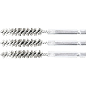 Set 3 perii rotative Ø10mm, fir otel