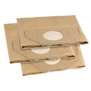 Set 3 saci de colectare a prafului Powerplus POWX323A, capacitate de colectare 30 l, confectionati din hartie, dimensiune 490x350 mm - Img 1