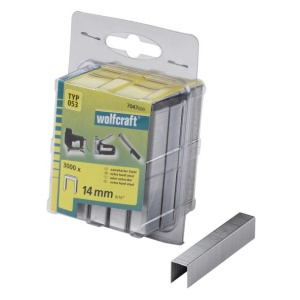 Set 3000 capse plate Wolfcraft 7047000, tip 053, 14 mm, blister dublu