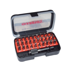 Set 31 piese KRONUS biti si adaptor magnetic 60 mm