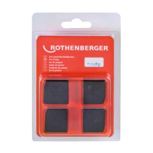 Set 4 buc fălci de tăiat filet, Rothenberger BSPT R, 1 1/2" - Img 2
