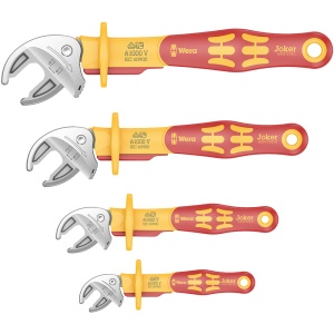 Set 4 x Cheie reglabila VDE WERA 6004 Joker 7 - 19 mm, 119 - 226 mm 05020170001 - Img 2