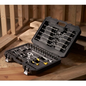 Set 41 piese Stanley tubulare 1/4"+1/2"+ chei - Img 2