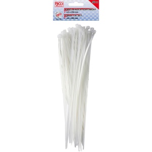 Set 50 coliere plastic, 4.8 x 250 mm - Img 2