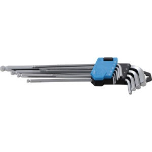 Set 9 chei imbus tip "L" cu cap sferic, 1/16" - 3/8" - Img 6