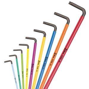 Set 9 x Chei imbus Wera TORX forma L protectie anticoroziva multicolor 05024480001 - Img 2