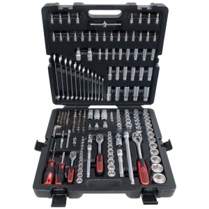 Set chei tubulare KS TOOLS 1/4" + 3/8" + 1/2" , 216 piese