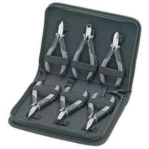 Set cu Cleşti ESD Knipex pentru Electronică, 6 piese - Img 1