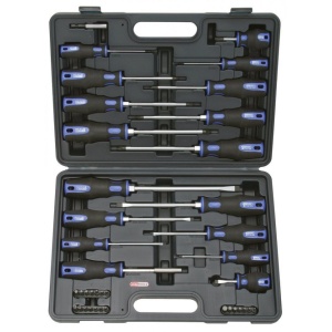 Set de șurubelnițe și biți, ERGOTORQUEplus KS TOOLS, 39 de piese - Img 3