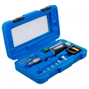 Set pistol de lipit cu gaz BGS pentru piese electronice, conectori, cabluri electrice, BG-9942 - Img 2