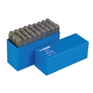 Set poansoane litere mari 4 mm
