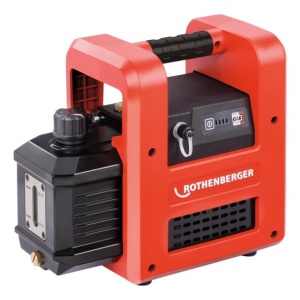 Set pompa de vid cu acumulator Rothenberger Roairvac R32 2.0 CL, 2 trepte, 57 l/min - Img 2