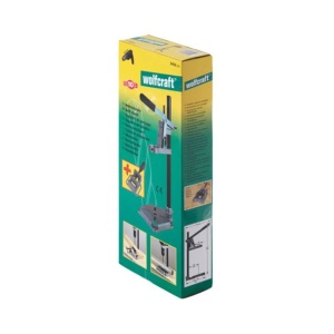 Set stativ de gaurire cu coloana si menghina Wolfcraft 3406301 - Img 2