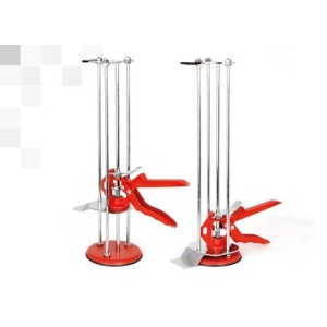 Sistem Montolit LIFTERS pentru sustinere placi ceramice de mari dimensiuni pe verticala.
