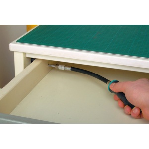 Surubelnita flexibila pentru biti (1/4") Wolfcraft 1236000, magnetic, lungime 298 mm - Img 2