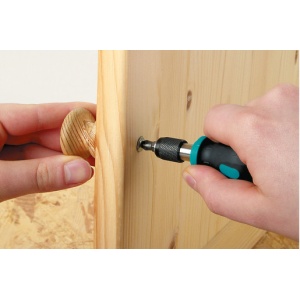 Surubelnita pentru biti Wolfcraft 1239000, magnetic, maner ergonomic, bicomponent, lungime 76 mm - Img 3