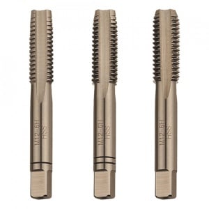 Tarozi de mână M12x1.75, set 3 bucăți, filet pas normal - DIN 352 – HSS