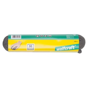Tesatura abraziva din otel Wolfcraft 6096000, granulatie 00, 200 g - Img 4