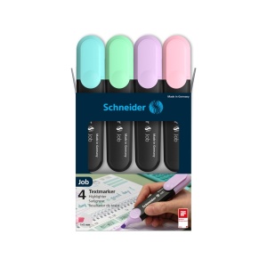 Textmarker Schneider Job Pastel 4/set - Img 2