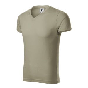 Tricou pentru bărbaţi, Slim Fit V-neck, 180 g/m² 146 - Img 9