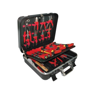 Trusa pentru electrician MOB TSE3 - 440×360×160, 57 scule