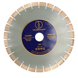 Tudee Disc diamantat debitare granit, standard, 400x50x12x3.1mm, reductie
