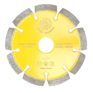 Tudee Disc diamantat debitare materiale constructii, premium, 115x22.2x10x2.2mm