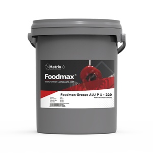 Unsoare alimentară pe bază de îngroșător complex de aluminiu și ulei sintetic - Foodmax Grease ALU P 1 - 220
