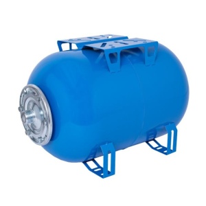 Vas de expansiune orizontal Aquasystem VAO24BLUE, apa rece, volum 24 l, 10 bar - Img 2