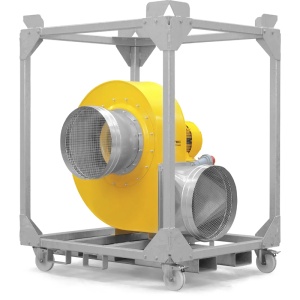 Ventilator centrifugal industrial, de presiune mare, Trotec, tip TFV600 (fara cadru) - Img 1