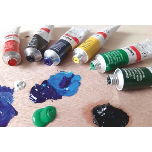 Vopsea pe bază de ulei Kreul El Greco 12 ml x 12 culori/set - Img 2