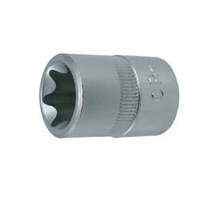 237/1 Capete chei tubulare cu profil TX interior 3/8" E 8, UNIOR