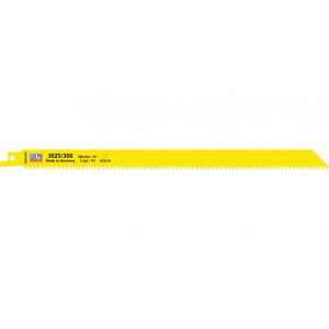 3025/300 Panza HCS/CV pentru fierastrau sabie pentru lemn / 5 bucati, DIM 300 x 19 x 1.05 mm