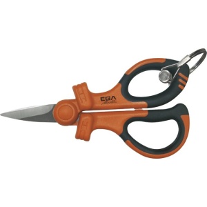 AD790577 Foarfeca universala izolata la 1000 V cu inel pentru carabiniera, L 160 mm - AD790577