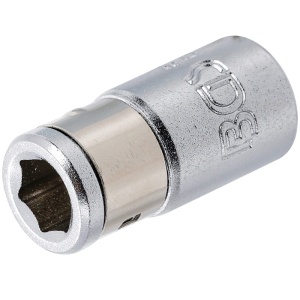 Adaptor 1/4" cu bila fixare pentru biti 6,3 mm (1/4") - Img 1