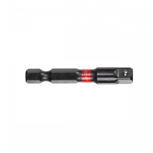 Adaptor pentru chei tubulare SHOCKWAVE™ IMPACT DUTY Milwaukee Hex 1/4 - patrat 1/4"