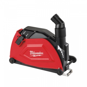 Apărătoare de praf pentru debitare, echipată cu element de prindere cu cheie și racord rapid pentru praf. Compatibilă cu Milwaukee® AG 22. Milwaukee