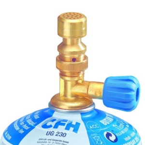 Arzator Bunsen pentru laborator CFH 52175, BL 1700, include 1 butelie cu gaz - Img 2