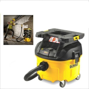 Aspirator profesional umed uscat Dewalt DWV901LT, 1400 W, 30 l, recipient plastic - Img 3