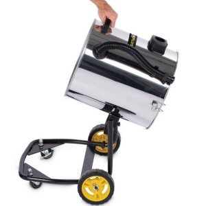 Aspirator profesional umed/uscat Powerplus POWX325, 2x1200 W, 60 l, recipient inox - Img 5
