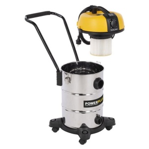 Aspirator umed/uscatPowerplus POWX3240, 1200 W, 30 l, recipient inox - Img 3