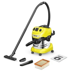 Aspirator uscat/umed Karcher WD4PSV-20/5/22, cuva Inox, priza