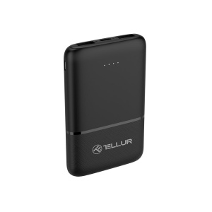 Baterie externă Tellur 5000mAh 2xUSB+USB-C+MicroUSB, negru - Img 2